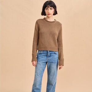 La Ligne Solid Mini Marina Cotton Sweater